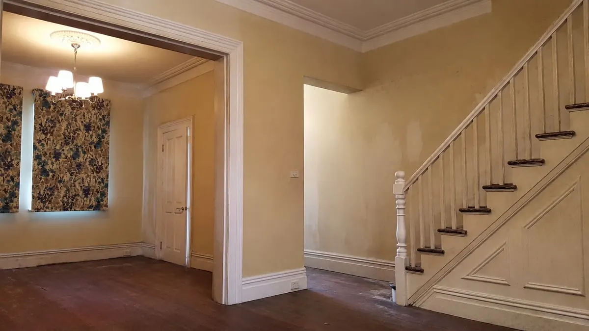Victorian Terrace Interior — before