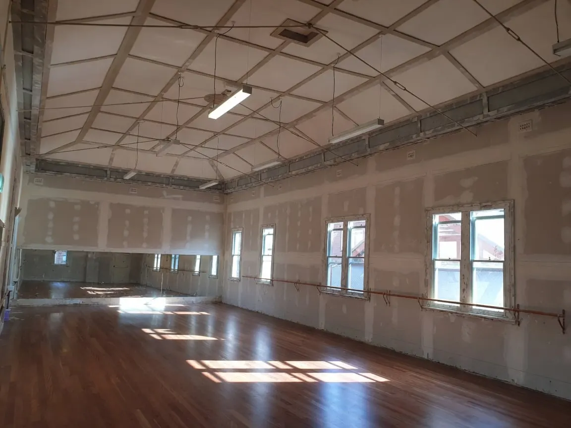 Warehouse Conversion Interior — before