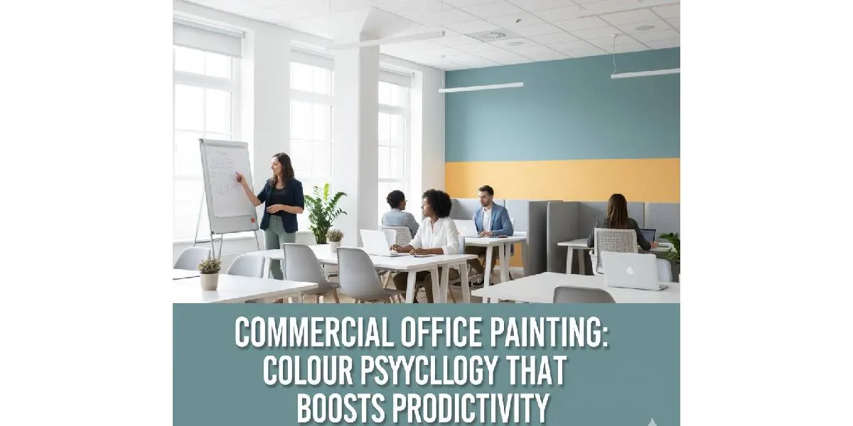 Commercial Office Painting: Colour Psychology That Boosts Productivity