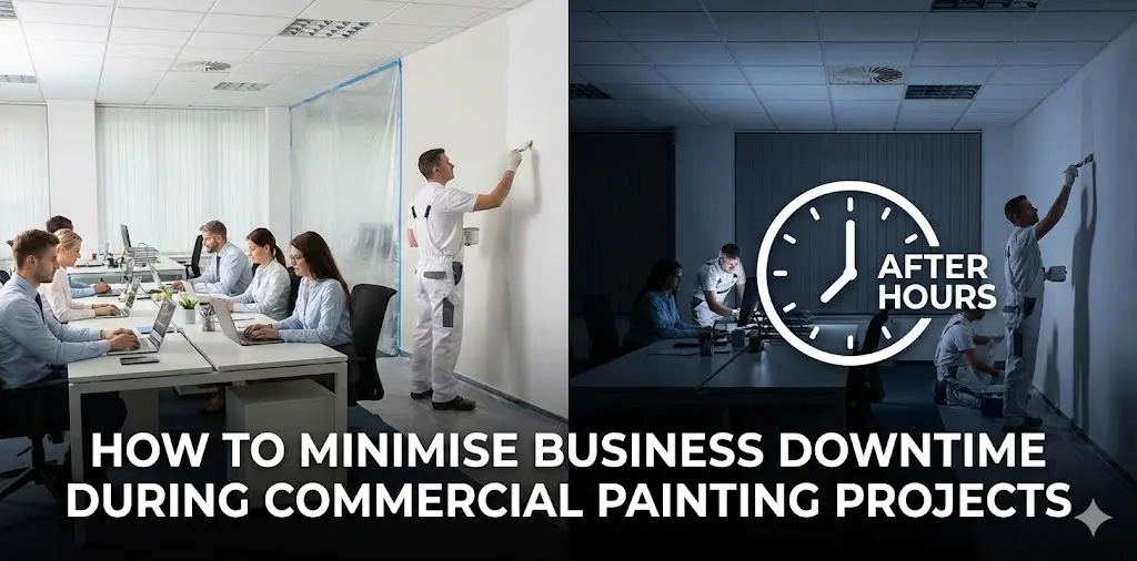 How to Minimise Business Downtime During Commercial Painting Projects