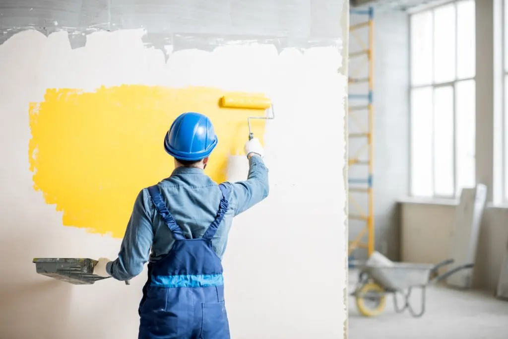 What Is The Process Of Painting The Interior Of A Home
