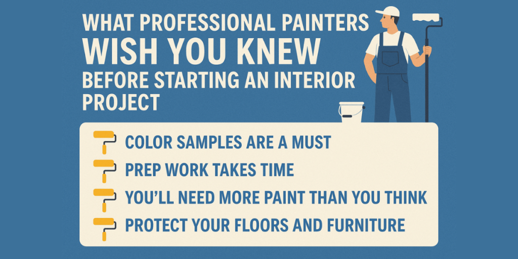 What Professional Painters Wish You Knew Before Starting an Interior Project