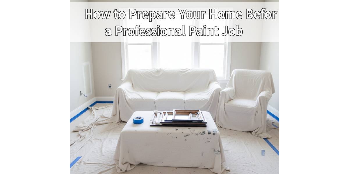 Prepare Your Home before a paint job