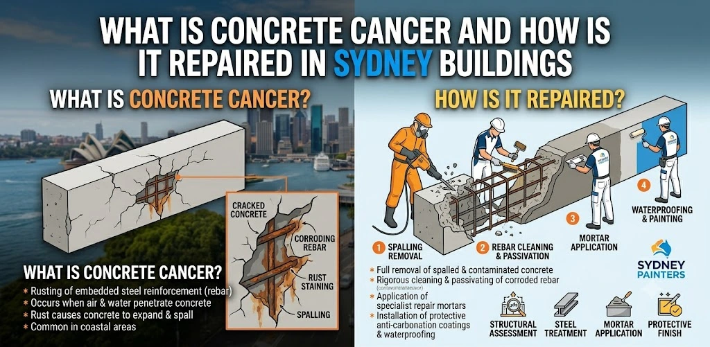 What Is Concrete Cancer and How Is It Repaired in Sydney Buildings